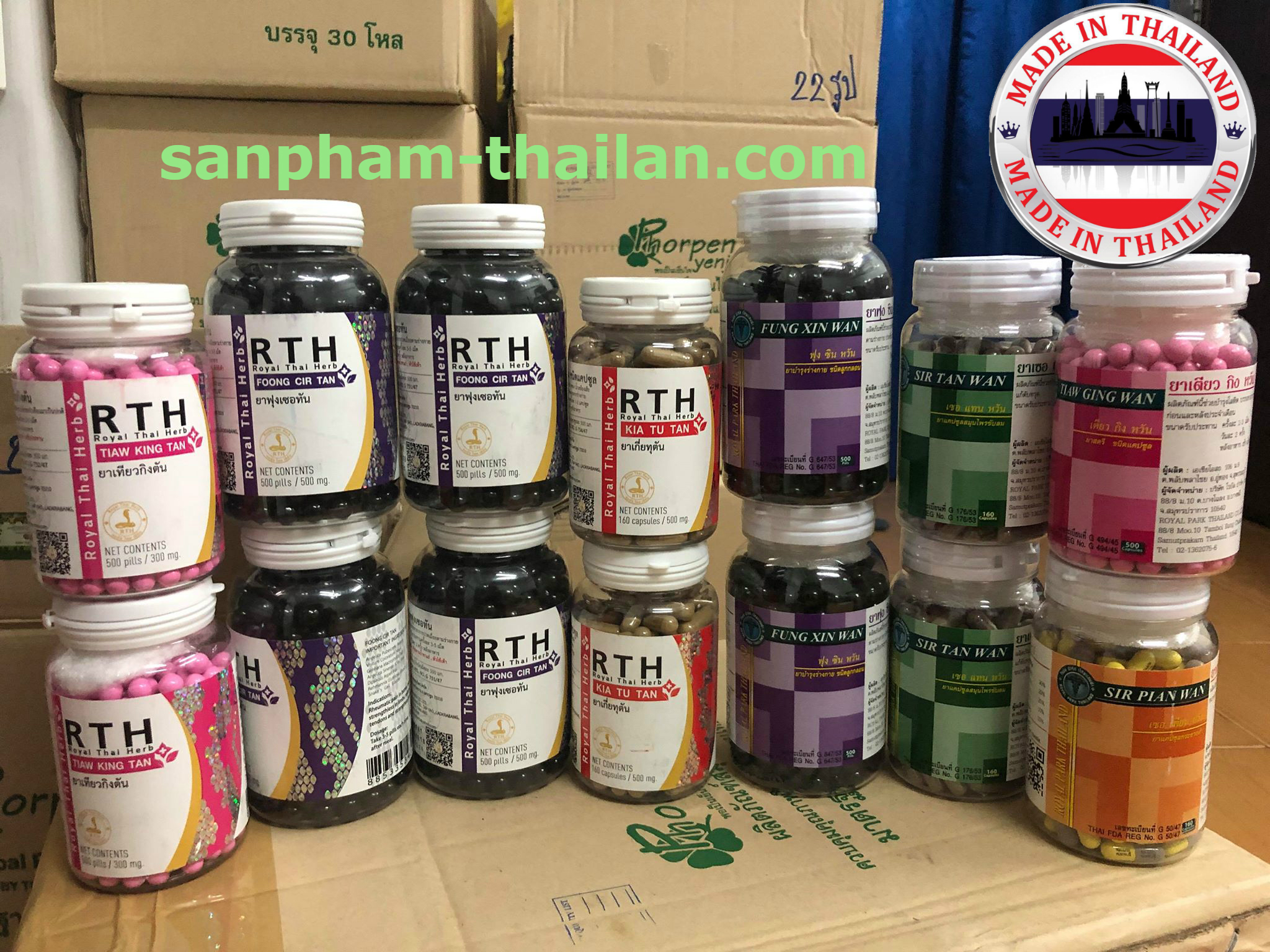 Thuốc Ở Trại Rắn Hoàng Gia Thái Lan - ROYAL THAI HERB